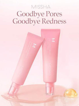 برايمر MISSHA M Pore No More بدون مسام للتحكم بالزيوت خفيف الوزن ماركة تجميل مكياج دهان الوجه مستحضرات تجميل للنساء والفتيات كريم BB | كريم CC كامل التغطية، نهاية مطفأة طبيعية، العناية بالبشرة + المكياج 2 في 1 للشتاء والربيع مناسب لموضة Y2K الراقية هدي...