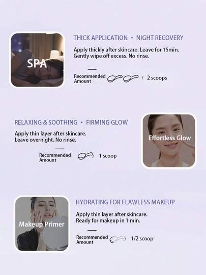 Laneige قناع نوم بيبتا-كولاجين مقاس السفر من K-Beauty لتشديد وشد وتنعيم البشرة 15مل/0.5أونصة