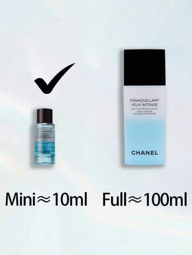 CHANEL منظف عيون مكثف بالماء والزيت/ يزيل المكياج بفعالية دون بقايا. منظف مكياج العيون المكثف. 10مل/0.34 أونصة.