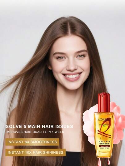 L'Oreal زيت شعر بعد الصبغة من لوريال، 100مل - 3.38 أونصة سائلة