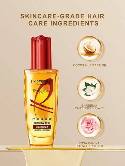 L'Oreal زيت شعر بعد الصبغة من لوريال، 100مل - 3.38 أونصة سائلة