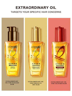 L'Oreal زيت شعر بعد الصبغة من لوريال، 100مل - 3.38 أونصة سائلة