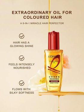 L'Oreal زيت شعر بعد الصبغة من لوريال، 100مل - 3.38 أونصة سائلة