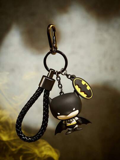 BATMAN X SHEIN شماعة حقيبة ثلاثية الأبعاد، سلسلة مفاتيح، هدية