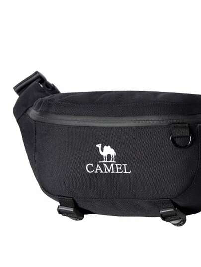 CAMEL CROWN حقيبة خصر رياضية متعددة الوظائف للرجال والنساء ذات سعة كبيرة، حقيبة صدر للياقة البدنية، حقيبة هاتف محمول للركض والتنزه