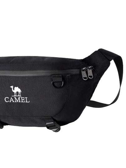 CAMEL CROWN حقيبة خصر رياضية متعددة الوظائف للرجال والنساء ذات سعة كبيرة، حقيبة صدر للياقة البدنية، حقيبة هاتف محمول للركض والتنزه