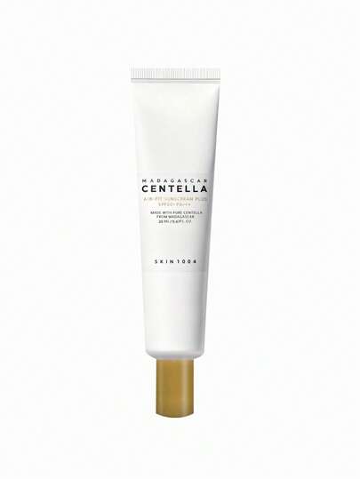 SKIN1004 واقي شمس مستخلص السنتيلا الآسيوية من مدغشقر 20مل، SPF50+ PA++++، صيغة لطيفة، مهدئ ومصلح، خفيف الوزن ومرطب، غير دهني، حماية شمسية شاملة، مناسب للبشرة الحساسة، لجميع أنواع البشرة. 20مل/0.67 أونصة سائلة | مستحضرات تجميل كورية