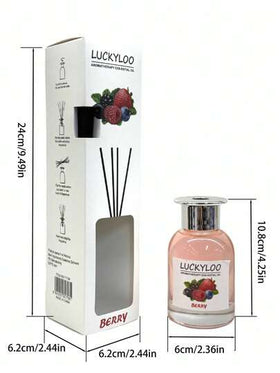 موزع عطر ملون بنكهة الفاكهة سعة 120 مل، عطر دائم ومستمر، يساعد على النوم وتخفيف التوتر