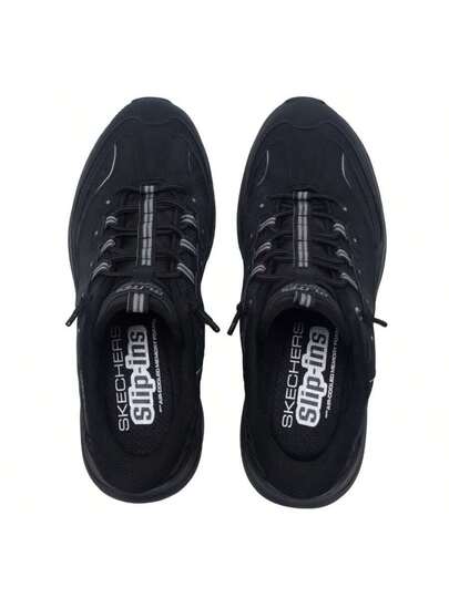 Skechers أحذية رياضية كاجوال سهلة الارتداء للرجال، أحذية رياضية كاجوال خفيفة الوزن ومريحة 232642-BBK