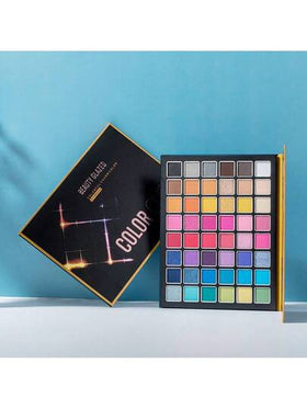 beauty glazed 48 ظلال عيون مطفية ولؤلؤية: ألوان أرضية، مناسبة لمكياج المسرح، مكياج الأطفال، مكياج الأزياء، مكياج هالوين وعيد الميلاد