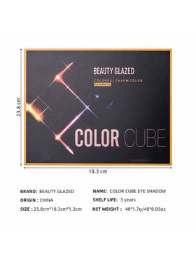 beauty glazed 48 ظلال عيون مطفية ولؤلؤية: ألوان أرضية، مناسبة لمكياج المسرح، مكياج الأطفال، مكياج الأزياء، مكياج هالوين وعيد الميلاد
