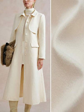 SHEIN Stylify معطف طويل أنيق بأكمام طويلة وياقة أزرار، مناسب للخروجات في فصل الشتاء