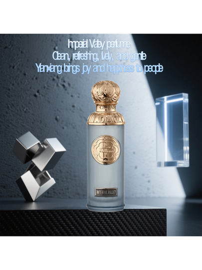 عطر إمبريال فالي 100 مل من WARMKISS، برائحة الورد، أنيق وفاخر، يعزز الثقة والأناقة، مناسب للعمل والتنقل والأنشطة الترفيهية والمواعيد الغرامية