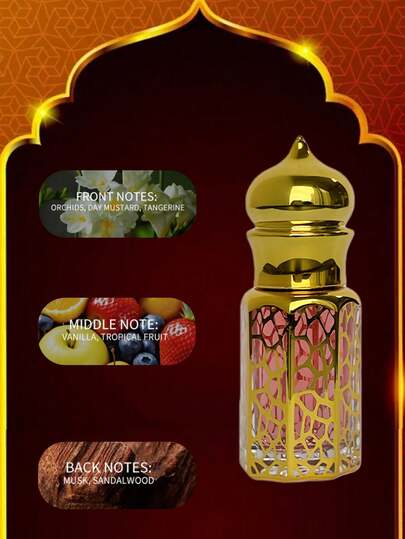 زيت العطر للجنسين العربي من الفيرومونات 10مل/0.34 أونصة سائلة، رائحة دائمة تعزز جاذبيتك، هدية مثالية للرجال والنساء