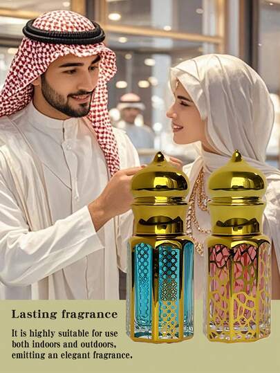 زيت العطر للجنسين العربي من الفيرومونات 10مل/0.34 أونصة سائلة، رائحة دائمة تعزز جاذبيتك، هدية مثالية للرجال والنساء