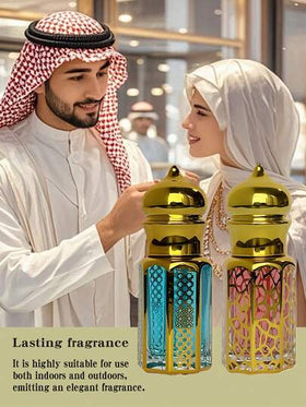 زيت العطر للجنسين العربي من الفيرومونات 10مل/0.34 أونصة سائلة، رائحة دائمة تعزز جاذبيتك، هدية مثالية للرجال والنساء