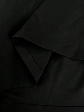 SHEIN LUNE معطف كاجوال طويل مقنع مع جيوب كبيرة للمقاسات الكبيرة