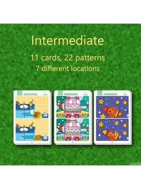 22 صفحة/كتاب لعبة البحث عن الفروق الممتعة: اكتشف أكثر من 100 بيضة مصورة، العب مع الوالدين والأطفال، طور الانتباه للتفاصيل، كتاب نشاط بحث تفاعلي، صفحات ممتعة لعبة الاختباء والبحث (التوصيل عشوائي)
