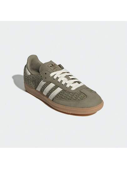 Adidas Originals حذاء رياضي كاجوال منخفض الرقبة SAMBA OG W للرجال والنساء JR9447