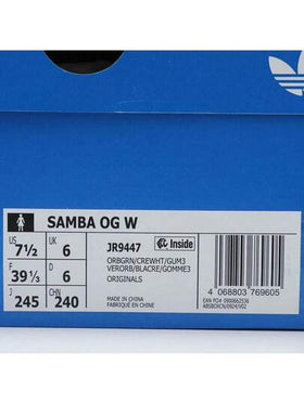 Adidas Originals حذاء رياضي كاجوال منخفض الرقبة SAMBA OG W للرجال والنساء JR9447