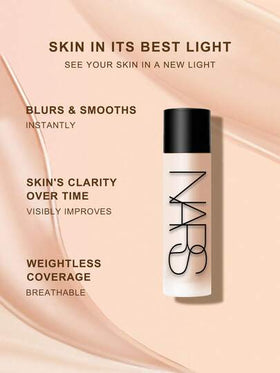 أساس العناية المتقدمة بالبشرة من NARS - المقاس المصغر - #L1.5 - فاتح جدًا مع درجات لون محايدة - 10 مل