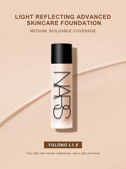 أساس العناية المتقدمة بالبشرة من NARS - المقاس المصغر - #L1.5 - فاتح جدًا مع درجات لون محايدة - 10 مل