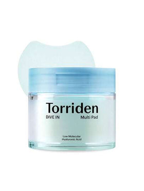 Torriden وسادات القطن الوجه مع حمض الهيالورونيك النباتي 100٪ (80 وسادة)، ترطيب قوي وقفل الرطوبة، تهدئة وإصلاح، تقشير لطيف وتنظيف، يخفف الجفاف بسرعة، مناسب لجميع أنواع البشرة، خاصة البشرة الجافة والحساسة، 160 مل / 5.41 أونصة سائلة، مستحضرات تجميل كورية | ج