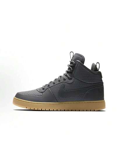 Nike حذاء رياضي كاجوال من نايك موديل COURT BOROUGH Mid-Top بطبعة أناناس AA0547-001 للرجال