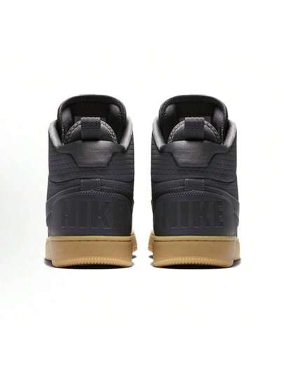 Nike حذاء رياضي كاجوال من نايك موديل COURT BOROUGH Mid-Top بطبعة أناناس AA0547-001 للرجال