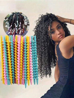 20 قطعة أسطوانات لف الشعر اللولبية، أدوات تصفيف الشعر DIY، أسطوانات لف الشعر اللولبية بدون حرارة لتصفيف الشعر، طقم أدوات تصفيف الشعر، طقم أدوات تجميل، هدية إكسسوارات للنساء، هدية، سفر، مدرسة، عودة إلى المدرسة