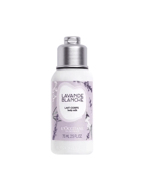 L'Occitane لوشن جسم بالخزامى 75مل/2.5أونصة، لوشن مرطب مهدئ ومرطب للبشرة الجافة، لوشن مرطب مشرق، حجم مناسب للسفر