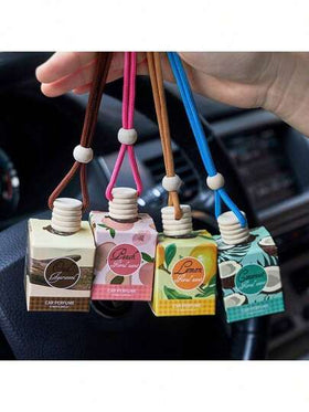 8 مل قلادة معطر للسيارة بالعطور العلاجية، مناسبة للقيادة اليومية والسفر، معطر سيارة جميل وأنيق بتصميم نوردي أنيق، ديكور سيارة أنثوي، برائحة النباتات، هدية مثالية لصديقتك، توفر رائحة طويلة الأمد