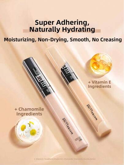 Maybelline ميبيلين كاستوم فلولس كونسيلر، يضيء الهالات السوداء، 6.8 مل SPF40 PA++