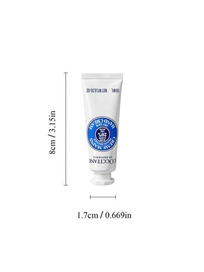 L'Occitane 10 جرام/0.35 أونصة كريم يد بزبدة الشيا، حجم السفر مغذي ومحمي