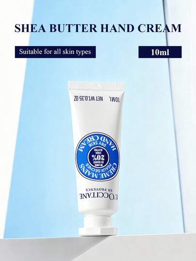 L'Occitane 10 جرام/0.35 أونصة كريم يد بزبدة الشيا، حجم السفر مغذي ومحمي