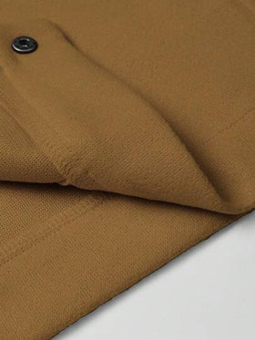 Manfinity Homme معطف خروج رجالي فضفاض بأكمام طويلة بلون أحادي، أزياء مناسبة للخريف/الشتاء، هدية مناسبة للأصدقاء والزوج والصديق