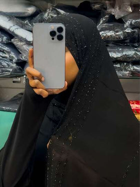 قطعة واحدة وشاح رأس نسائي من الشيفون الناعم، وشاح طويل بأسلوب عربي كاجوال، وشاح رأس محافظ بلون سادة، مناسب للاستخدام اليومي