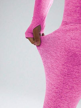 SHEIN طقم شابة مكون من 2 قطعة، توب بأكمام طويلة وتصميم ظهر مفرغ، وبنطلون ضيق ، ملابس كاجوال يومية مناسبة لجميع الفصول