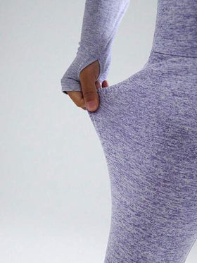 SHEIN طقم أزياء للفتيات الصغيرات، ملابس علوية بتصميم ظهر مفتوح وأكمام طويلة وياقة مستديرة مع بنطلون ضيق، مناسب للارتداء اليومي العادي في جميع المواسم