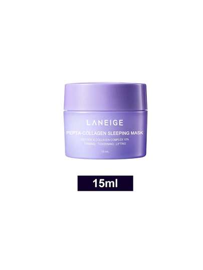 Laneige قناع النوم بالكولاجين بيبتا، 15مل/0.5 أونصة، حجم السفر