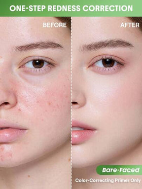 SHEGLAM Even Better برايمر مصحح للون-Green علامة تجارية جمال مكياج ميكب مستحضرات تجميل للنساء الفتيات مثالي لفصل الشتاء الربيع مثالي ل- Y2K أزياء أنيقة رمضان هدية حفلة جاهز أفضل لون