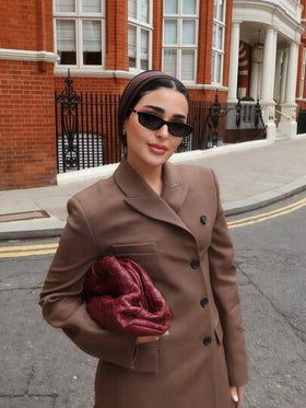 قطعة واحدة من الحجاب السهل للنساء، حجاب كلاسيكي فوري بلون أحادي، 3 طرق مختلفة للارتداء، وشاح رأس مرن وعملي، قماش موديال ناعم ومريح، مناسب للارتداء اليومي والرياضة واليوغا