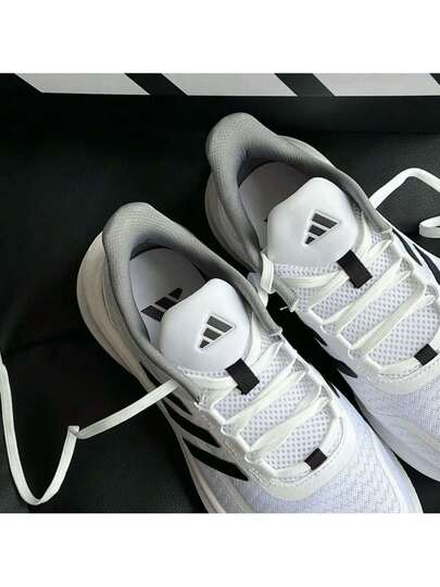 Adidas أحذية أديداس رجالية، مناسبة لجميع الفصول، أحذية رياضية، أحذية جري رجالية، تصميم جديد، شبكة سميكة، خفيفة الوزن، أحذية كاجوال ماصة للصدمات.