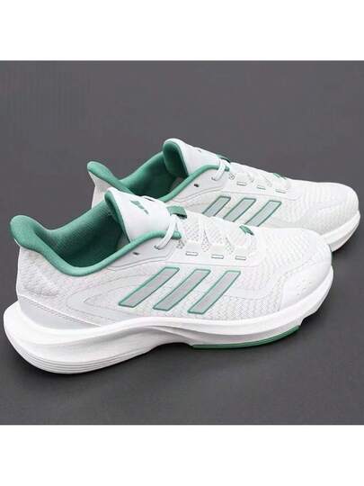 Adidas أحذية أديداس رجالية، مناسبة لجميع الفصول، أحذية رياضية، أحذية جري رجالية، تصميم جديد، شبكة سميكة، خفيفة الوزن، أحذية كاجوال ماصة للصدمات.