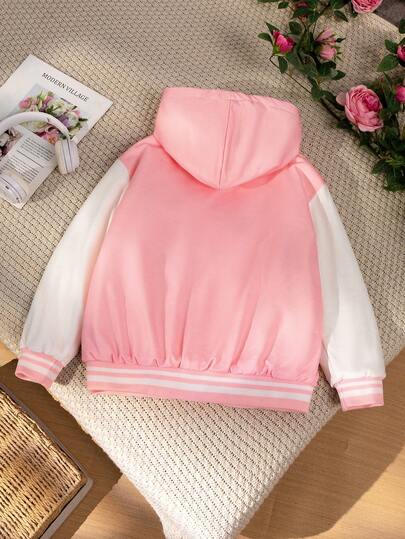 SHEIN معطف كاجوال فضفاض دافئ بأكمام طويلة للبنات المراهقات