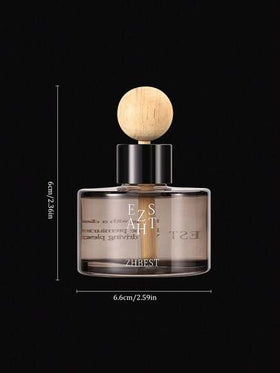 زجاجة موزع العطر الأسطواني قطعة واحدة، زجاجة عطر السيارة بدون لهب، موزع زيوت عطرية لديكور المنزل، علاج العطور المنزلية، منعش المنزل