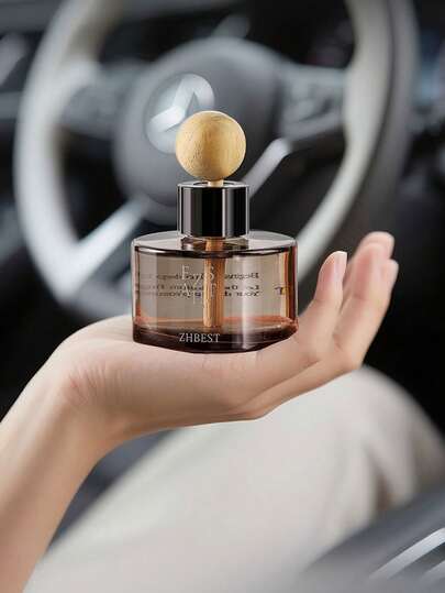 زجاجة موزع العطر الأسطواني قطعة واحدة، زجاجة عطر السيارة بدون لهب، موزع زيوت عطرية لديكور المنزل، علاج العطور المنزلية، منعش المنزل