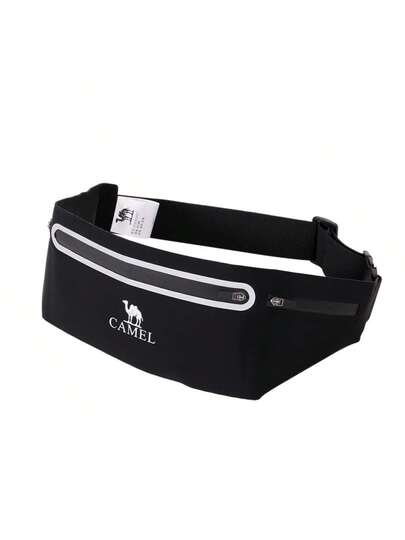 CAMEL CROWN حقيبة خصر رياضية يمكن ارتداؤها من الجنسين، حقيبة هاتف للركض، حزام خفيف متعدد الوظائف، معدات اللياقة البدنية