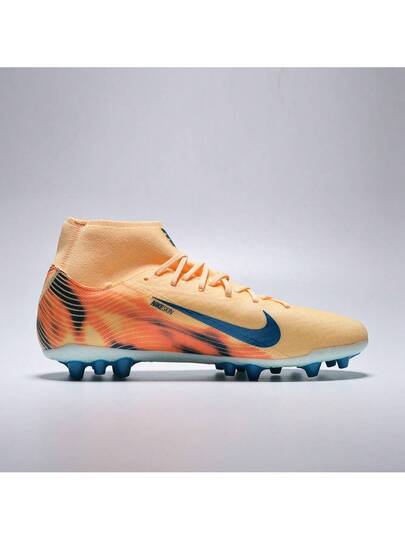 Nike بوت كرة قدم رجالي ZM SUPERFLY 10 ACADEMY KM AG، عالي الكاحل FQ8335-801