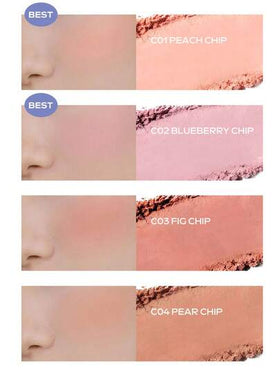Rom&nd رومان BETTER THAN CHEEK C04 لون الكمثرى، بلاشر مسحوق مخملي مطفي ينصهر في البشرة، له تأثير تدرج لوني، لهجة دافئة تضيء البشرة، مضبط للزيوت، مناسب للبشرة الجافة، إشراق سريع في 5 ثوان، يضيء منطقة العين، غلاف خارجي مزخرف بتدرج لوني، دليل شدة اللون، مستح